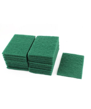 Esponja verde abrasiva