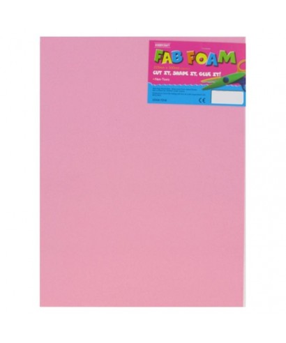 Officenet Foami Tamano Carta De Color Rosado Claro