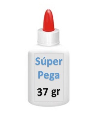 Pega liquida escolar 37 gr SUPER PEGA