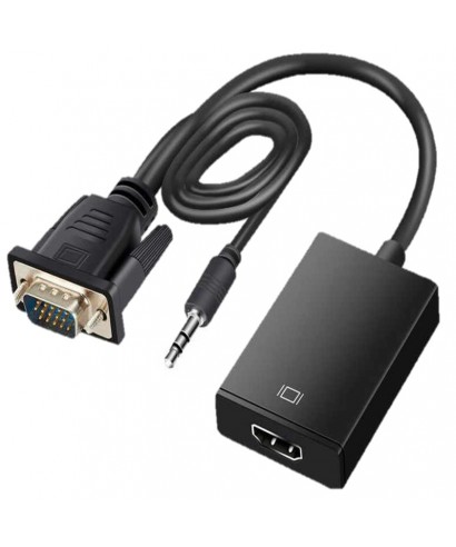 OFFICENET - CONVERTIDOR VGA HDMI CON CABLE DE AUDIO