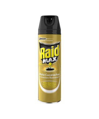 INSECTICIDA RAID MAX 360 CC MATA CUCARACHAS CHIRIPAS