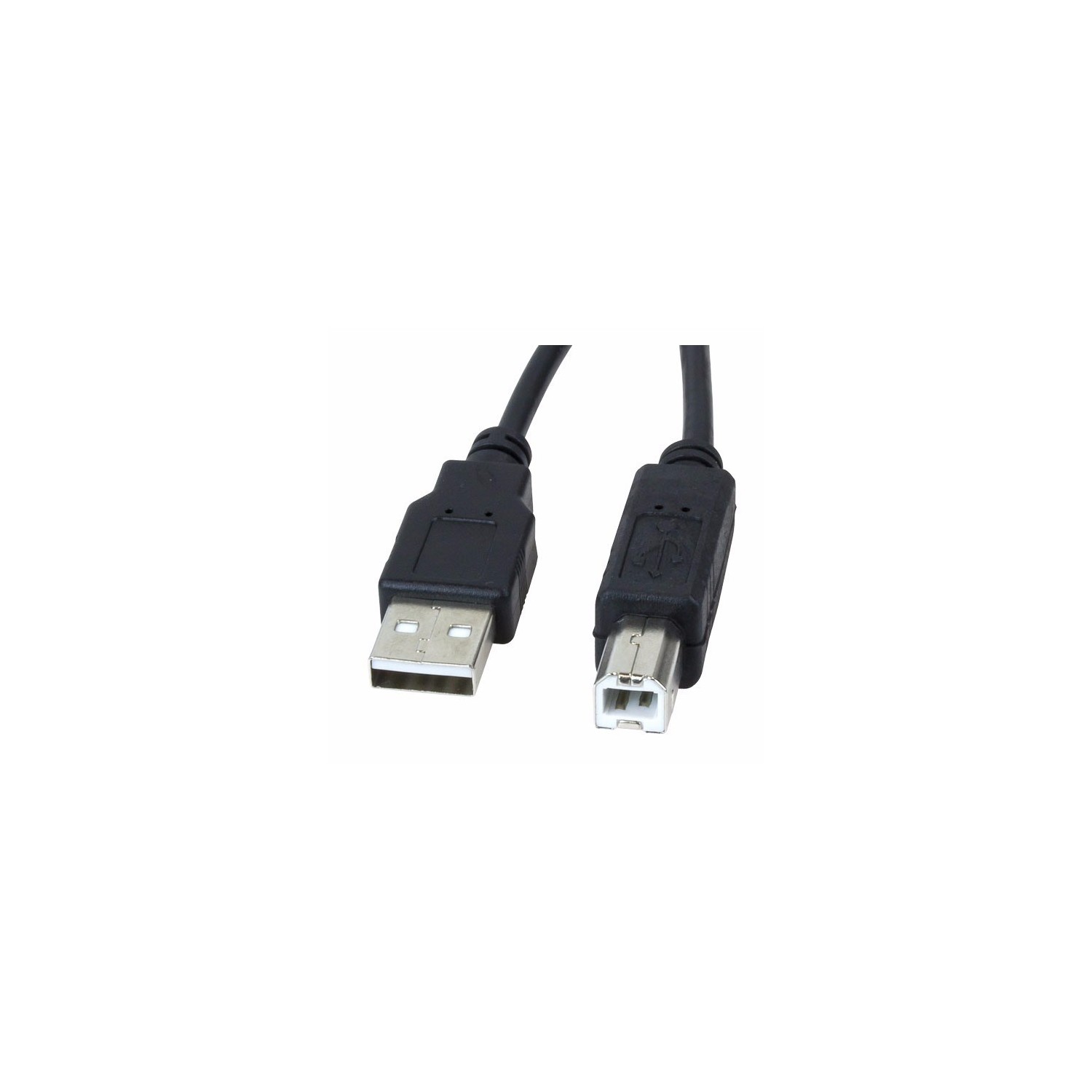 CABLE IMPRESORA ESCANER - USB 2.0AM-BM NEGRO