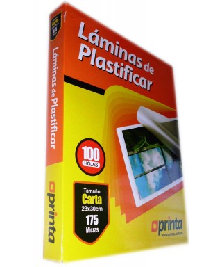LAMINA P/PLASTIFICAR CARTA...