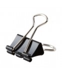 Clip Mordaza Negro 32 mm Caja x 12 und