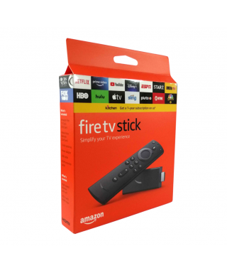 Paquete básico de accesorios para Fire TV Lite que incluye Fire TV Stick  Lite, funda para mando (rojo) y cable de alimentación USB