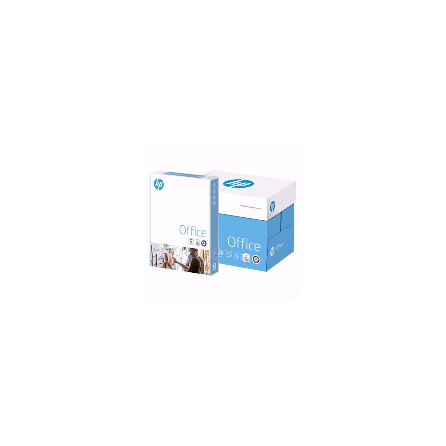 Resma Hojas De Papel Tamaño Carta Hp Blanco 100%