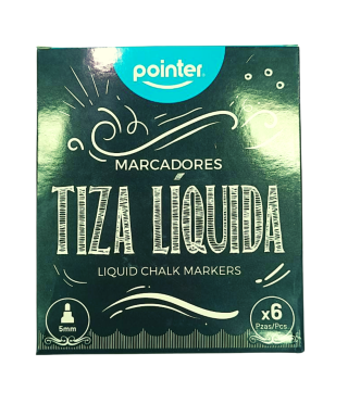 MARCADOR DE TIZA LIQUIDA...