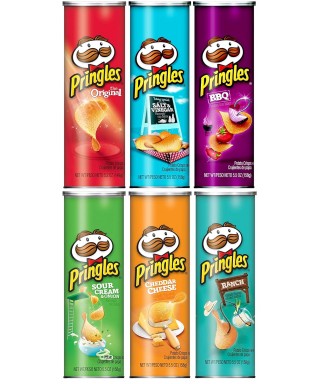 PAPAS PRINGLES SURTIDAS 158GR