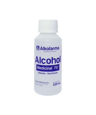 ALCOHOL ANTISEPTICO 120ML