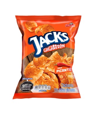 CHICHARRON JACK PICANTE 20GR