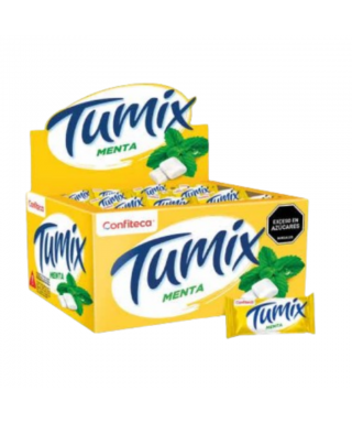 CHICLE TUMIX SABOR A MENTA...