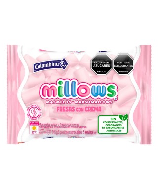 MILLOWS MASMELO FRESAS CON...