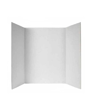 CARTON TIPO TRIPTICO BLANCO...