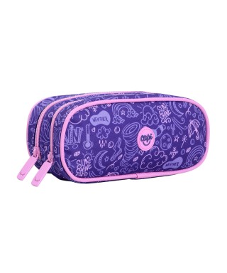 ESTUCHE OVALADO SCRIBBLE CAPI