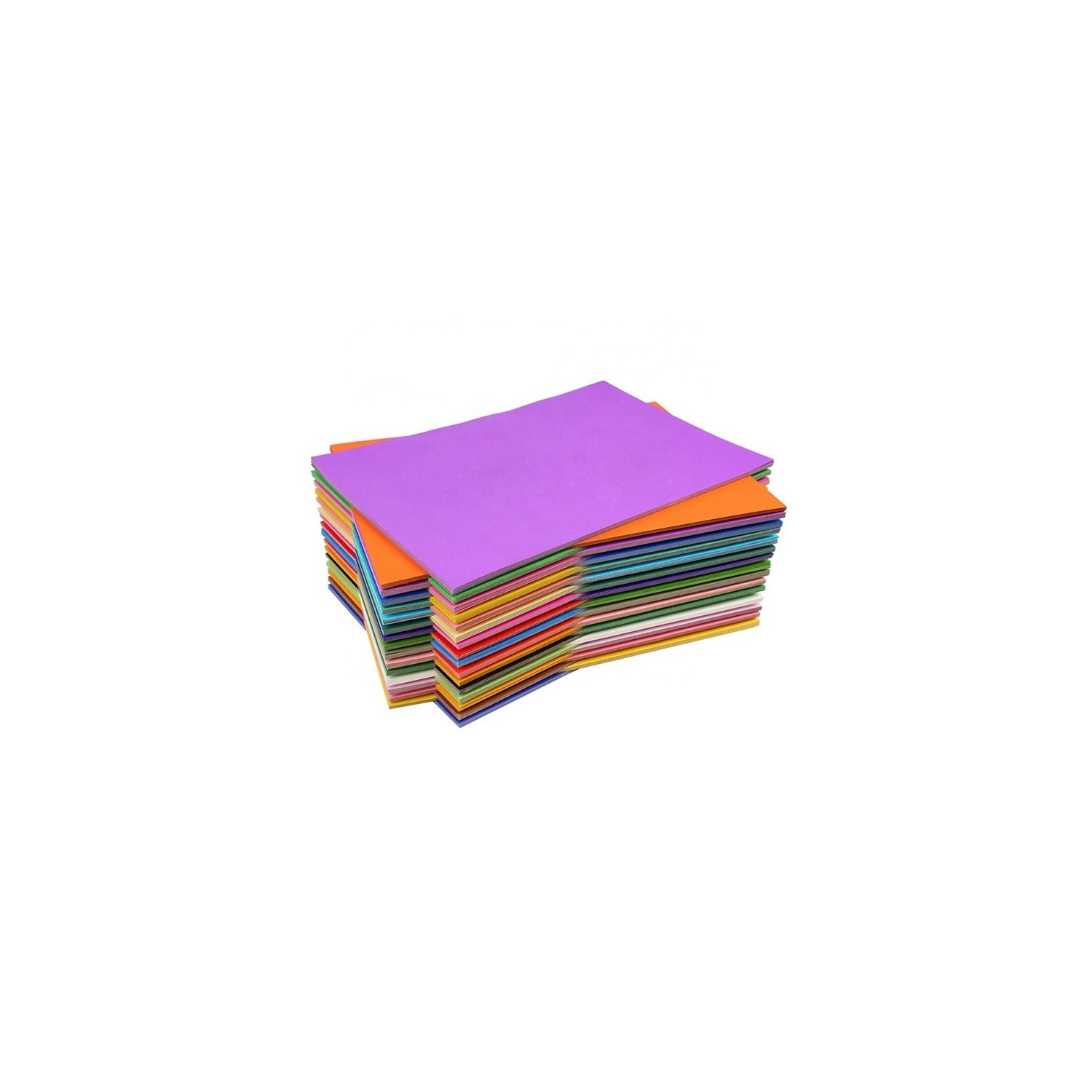 FOAMI DOBLE CARTA FLUORECENTE VERDE KORES UND