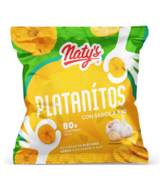 PLATANITOS CON SABOR A AJO...