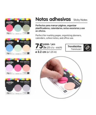 NOTAS ADHESIVAS 3.2 X 3.2...