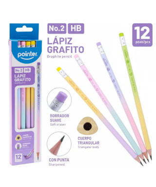 LAPIZ DE GRAFITO COLOR...