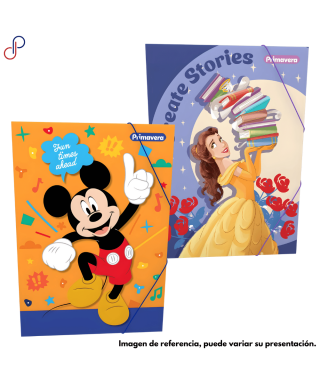 CARPETA CON LIGA DIBUJOS DE...
