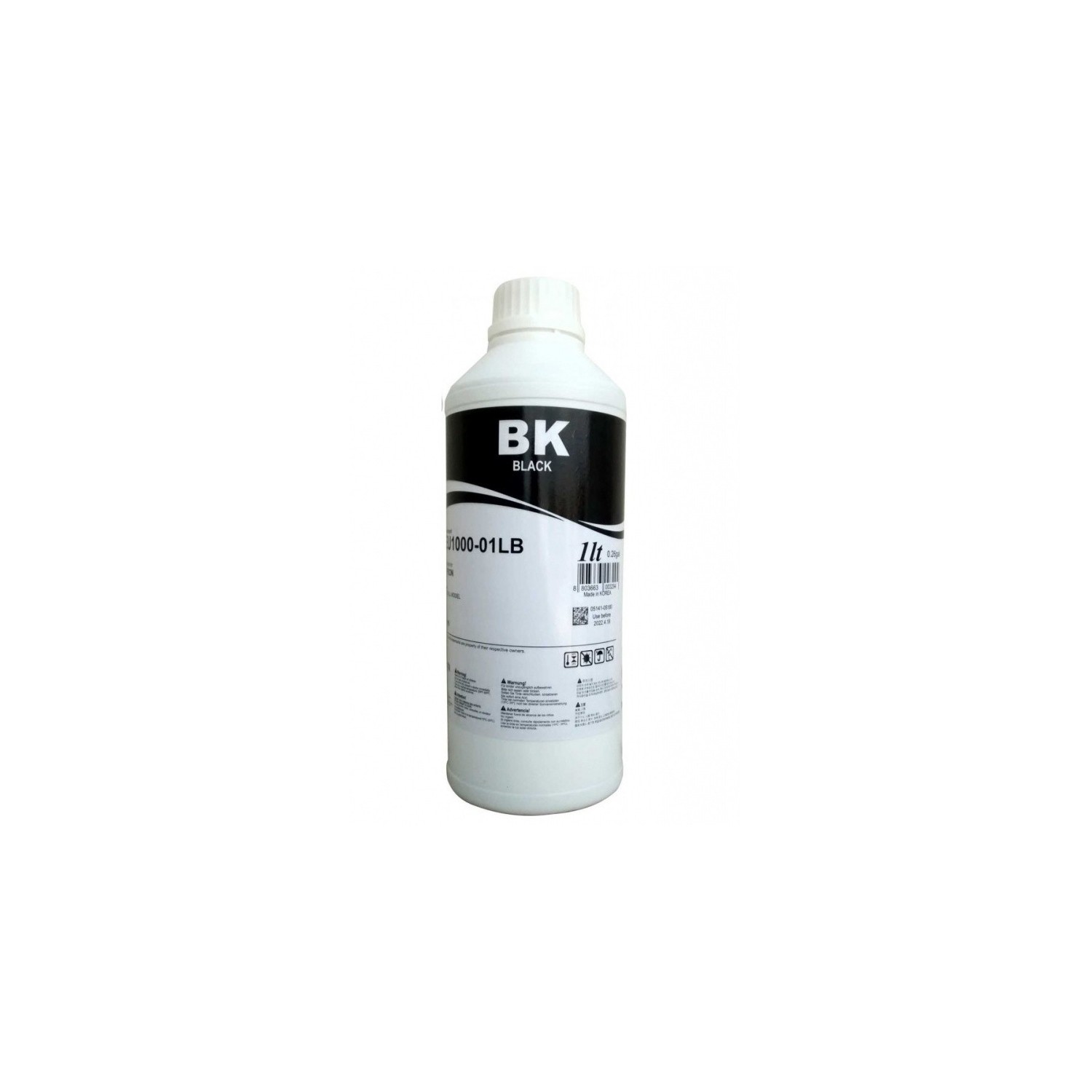 TINTA COMPATIBLE EPSON COLOR NEGRO AC INK 1 LITRO