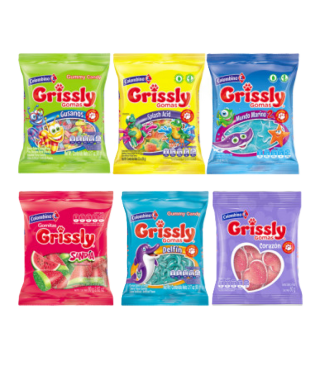 GOMITAS SURTIDAS GRISSLY 80GR