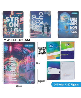 LIBRETA 5 MATERIAS FULL...