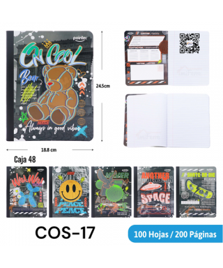 LIBRETA DE RAYA COSIDA...
