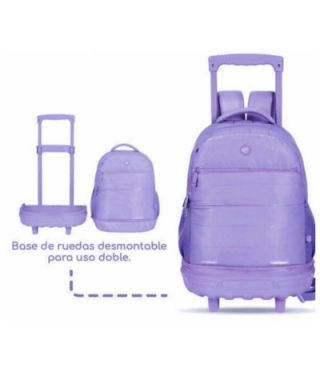 MOCHILA / MORRAL CON RUEDA...
