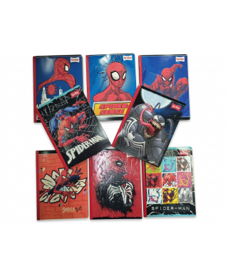 LIBRETA DE RAYAS SPIDERMAN...