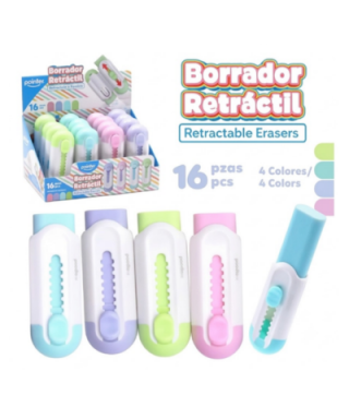 BORRADOR RETRACTIL COLOR...