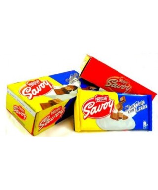 Chocolate con Leche SAVOY 70 Gr (Mediano)
