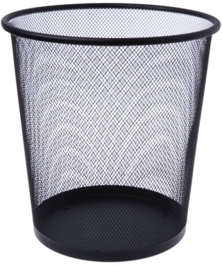 PAPELERA DE MALLA METALICA...